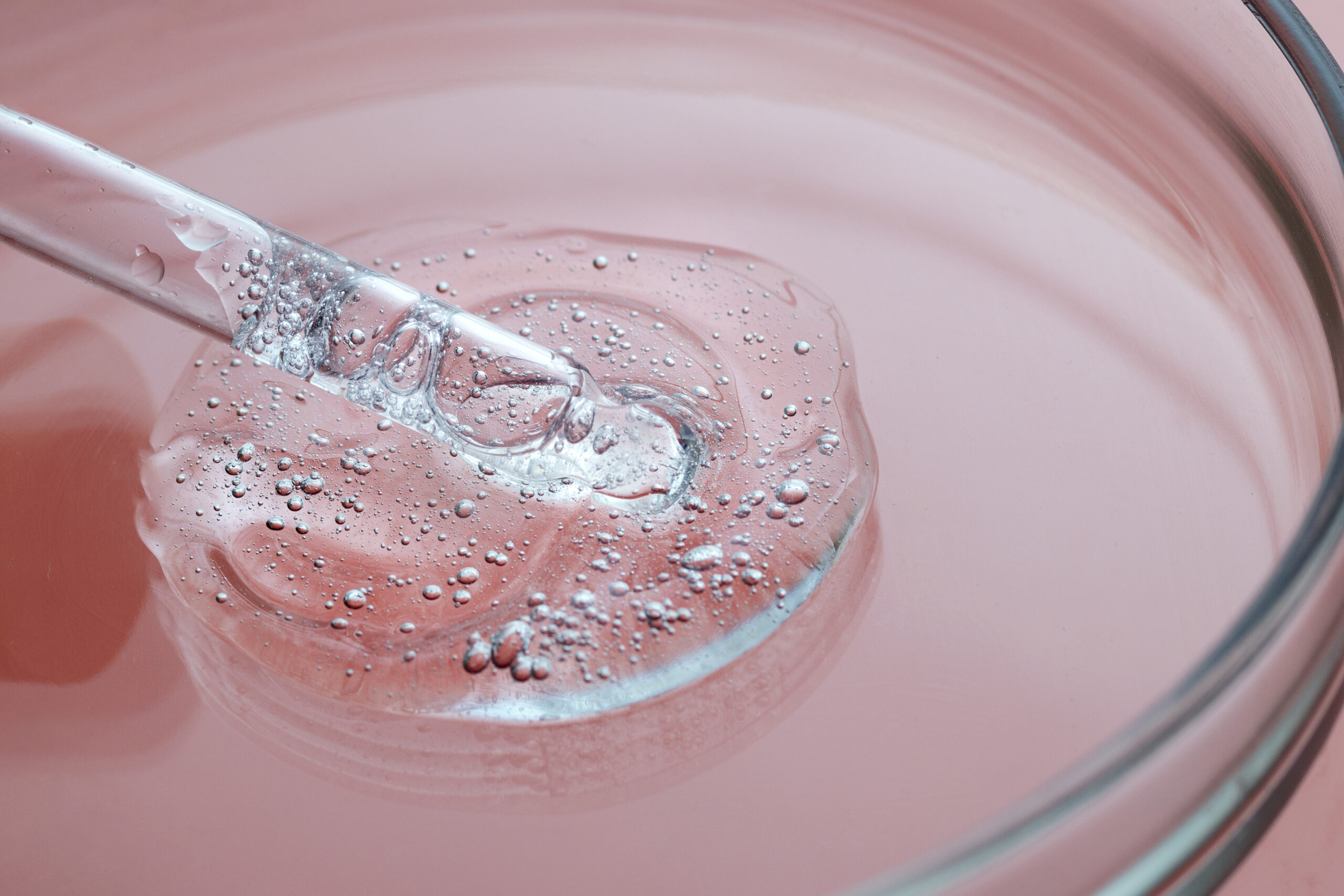 close up of hyaluronic acid
