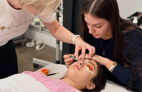 A student at Academy of Skin and Beauty starting her esthetician career path
