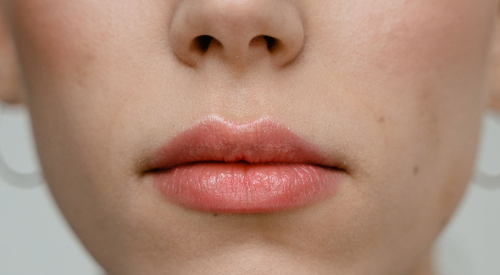 Lip blushing, semi-permanent make up technique